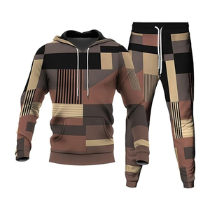Trajes Deportivos Casuales de Estilo Urbano para Hombre, Sublimados, para Correr, en Diferentes Colores, Material Suave, Traje Deportivo Sublimado para Hombre - Product Image 3