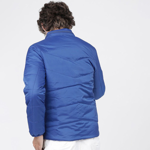 Chaqueta larga de invierno con capucha a prueba de viento para hombre europeo americano transfronterizo estilo informal cuello levantado logotipo frontal cierre de cremallera - Product Image 6