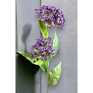 Flor Artificial Asclepias Hierba Seda 62cm Púrpura - Product Image 3