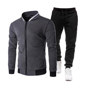 Men Sportswear Set Brand Mens Tracksuit Sporting Fitness Clothing Two Pieces Long <b>Sleeve</b> Jacket + Pants Casual Men's Track Suit - Product Image 3
