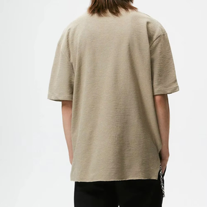 เสื้อยืดผู้ชายพิมพ์โลโก้ของคุณเสื้อยืดเปล่าขนาดพลัสไซส์ออกแบบได้ตามที่ต้องการ - Product Image 4