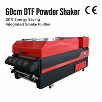 Machine à secouer la poudre d'encre pigmentée pour imprimante DTF EVO B600 avec purificateur de fumée intégré, sécheuse automatique à secousses de 60 cm