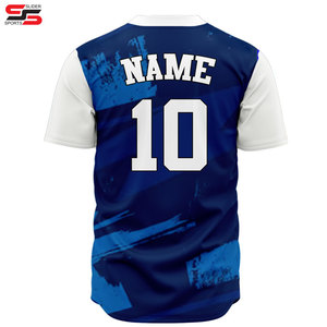 เสื้อเจอร์ซีย์ทีมเสื้อทีมเสื้อเจอร์ซีย์แขนสั้นระบายอากาศได้ดีปรับแต่งได้ - Product Image 4