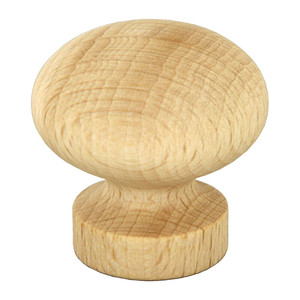 Pomolo in Legno Grezzo Art. 101/C Mm.30 - Product Image 1
