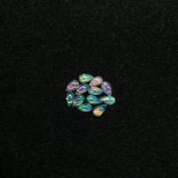 Opale d'Éthiopie naturelle, cabochon taille marquise 3x5mm, multi-feu, qualité AAA, certifiée IGI, traitée thermiquement, prix de gros