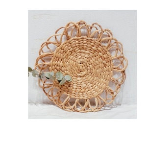 เสื่อผักตบชวาที่ลูกค้าชื่นชอบสำหรับพื้นที่รับประทานอาหารของเด็กและให้ความมั่นคงที่ดีเยี่ยมสำหรับภาชนะรับประทานอาหารทุกประเภท - Product Image 4