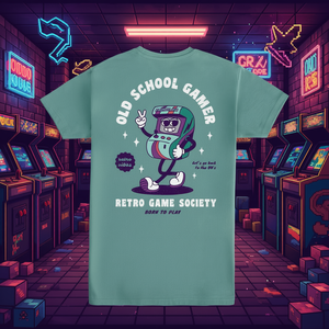 T-shirt promozionale Old School Gamer per l'esperienza di gioco nostalgica definitiva - Product Image 3
