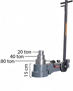 Gato hidráulico de suelo de grado industrial con certificación CE, de acero aleado compacto, capacidad de 1-10T, garantía de 3 años para reparación de coches de emergencia - Product Image 1