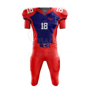 Kit de uniforme de fútbol americano OEM, diseño personalizado, envío rápido, uniforme de fútbol americano a la venta - Product Image 3