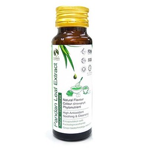 Extrait de feuille de Pandan naturel de qualité alimentaire, saveur et couleur naturelles, ingrédient de pâtisserie asiatique gastronomique, saveur et couleur naturelles provenant de la chlorophylle - Product Image 1