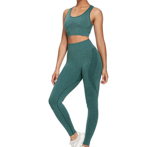 Conjunto de Yoga Ligero Hecho a Medida para Mujer, Nuevo Diseño, Ropa Deportiva para Gimnasio, Conjunto de Yoga para Mujer - Product Image 1