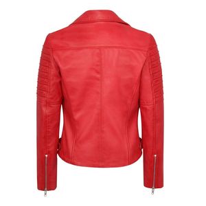 Blouson Moto Homme en Cuir PU Écologique Respirant Coupe-Vent Style Urbain Couleur Unie Fermeture Éclair Coupe Ajustée Col Montant Hiver - Product Image 3
