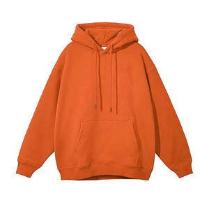 Nouveau sweat à capuche unisexe surdimensionné en molleton gaufré de haute qualité pour l'entraînement sportif, personnalisable par sérigraphie, collection automne, pour hommes - Product Image 2