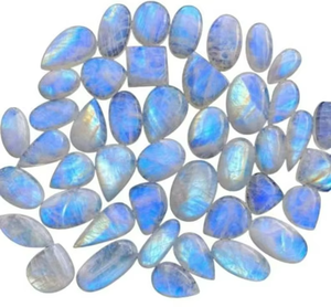 Piedra Lunar Suelta, Piedra Lunar Arcoíris de Primera Calidad para la Elaboración de Joyas - Product Image 2