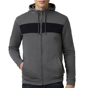 Sweat-shirts unisexes en gros pour l'hiver 2025, décontractés, couleur unie, respirants, en polaire, avec logo personnalisé, design de poche - Product Image 4