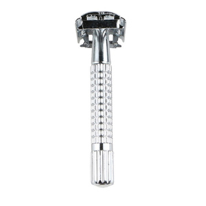 High Quality Stainless Steel Handle Double Edge Safety <b>Razor</b> for <b>Men</b> Daily Use New Shaving Tool - Product Image 4