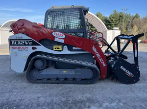 Cargador de dirección deslizante Takeuchi certificado CE con trituradora forestal TL12V2 TL6R cargador de oruga de 5 toneladas para limpieza y construcción de terrenos - Product Image 2