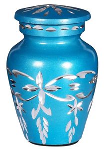 Urnes commémoratives de cendres de souvenir de taille personnalisée en matériau d'aluminium 100% du fabricant indien le plus répertorié - Product Image 2