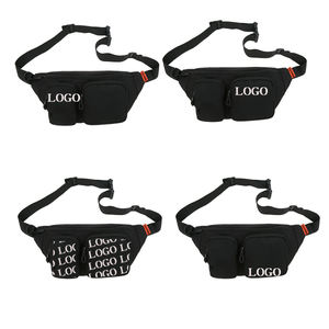 Sac banane unisexe personnalisé, mini, design tendance, en nylon imperméable, sac de ceinture de luxe, sac de voyage, sac bandoulière, sac de poitrine - Product Image 3