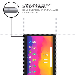 ฟิล์มกันรอยหน้าจอ ANTISHOCK สำหรับแท็บเล็ตเพรสติจิโอ ไวซ์ 3151 3G ทนต่อแรงกระแทกสูง - Product Image 4