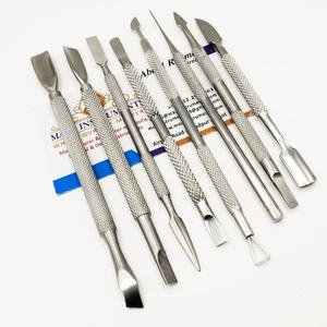 ชุดคีมตัดหนังกำพร้าสแตนเลสพร้อมที่ดึงและกำจัดสีเงินแบบเต็ม - Product Image 4