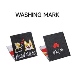 Etiquetas Tejidas de Alta Densidad para Ropa con Logotipo de Marca Personalizado y Pliegue Final - Product Image 3