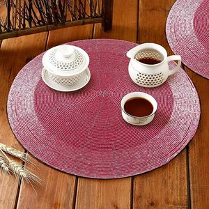 Modern Design Glass <b>Beads</b> <b>Placemat</b> Quality Table Decoration for Dinner Parties & Wedding Impresses Guests With Romantic Touch - Product Image 2