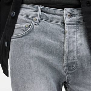 2024 vente en gros Streetwear respirant hommes Denim jean coupe ample jean droit Baggy jean - Product Image 5