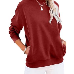 Sweat-shirt femme imprimé graphique pull premium tissu brossé ourlet côtelé manches longues couture durable pièce de mode décontractée - Product Image 1