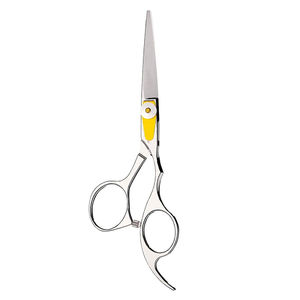 Ciseaux de coupe de cheveux miroir ciseaux à cheveux outils de coupe de cheveux ciseaux de coiffeur fabriqués à la main avec vis en or - Product Image 2