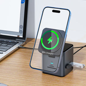 <span class=keywords><strong>USB</strong></span> C HUB 8 trong 1 loại C Adapter <span class=keywords><strong>Docking</strong></span> <span class=keywords><strong>Station</strong></span> với bộ sạc không dây 100W PD 4K HDTV VGA <span class=keywords><strong>USB</strong></span> 3.0 Ethernet sdtf - Product Image 2