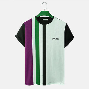 เสื้อยืดผ้าฝ้ายสำหรับผู้หญิงผู้ใหญ่เสื้อกลางแจ้งลำลองแขนสั้นสีเต็มแนวสตรีท - Product Image 5