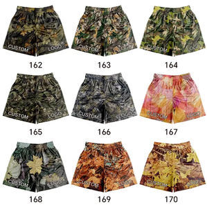 Pantalones Cortos Deportivos de Malla para Hombre, Sublimados, Estampados, Transpirables, a Cuadros, de Poliéster, Hechos en Pakistán, con Logotipo Personalizado al por Mayor - Product Image 1