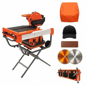 Professional 2000W Dry-Cut <b>Masonry</b> <b>Saw</b> – 254mm (10") Dustless Tile & Stone <b>Saw</b> with Integrated Vacuum Filtration - Product Image 5