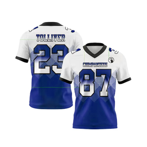 Maillots de football américain en gros, best-sellers, à séchage rapide, respirants, pour hommes - Product Image 6