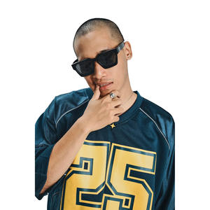 OEM personalizado clásico de fútbol americano Jersey Fabricantes Material transpirable de secado rápido malla Jersey Tallas grandes Equipo de fútbol desgaste - Product Image 3