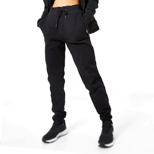 กางเกงวอร์มผู้หญิงสำหรับฤดูหนาว เอวยางยืด ทรงขาตรง ผ้าฝ้าย 100% ดีไซน์สบายๆ เหมาะสำหรับใส่ในชีวิตประจำวัน - Product Image 1