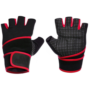 Guantes de entrenamiento Guantes de gimnasio Guantes de levantamiento de pesas para Unisex con almohadilla completa en la palma Agarre fuerte para entrenamiento físico Levantamiento de pesas - Product Image 5