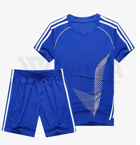 Maillot de football d'été respirant personnalisable de qualité supérieure pour adultes, design col en V avec logo et couleur de tissu personnalisés - Product Image 3