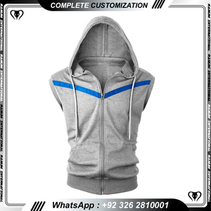 Vêtements de sport sur mesure pour adultes, sweats à capuche en polaire polyester - Product Image 2