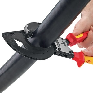 เครื่องตัดสายเคเบิล KNIPEX ความยาวรวม 320 มม. ขัดเงาพร้อมด้ามจับหลายส่วนประกอบสำหรับมีดและเครื่องมือระดับมืออาชีพขนาด 600 มม. - Product Image 4