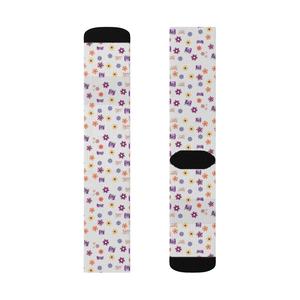 Calcetines de sublimación para hombre, ropa informal, tendencia superior, antiarrugas, calidad superior, precio barato, calcetines de sublimación con logotipo/colores personalizados - Product Image 4