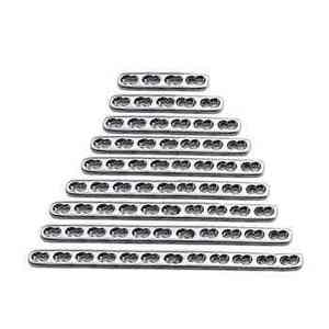 Plaques de fixation pour petits fragments d'implants orthopédiques chirurgicaux 3,5 mm, ensemble de plaques orthopédiques vétérinaires en acier inoxydable par SurgiRight - Product Image 3