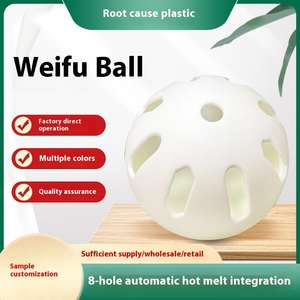 Durable Weifu béisbol entrenamiento golpear pelota engrosada agujeros coloridos para practicar Pickleball y equipo de entrenamiento de béisbol - Product Image 3