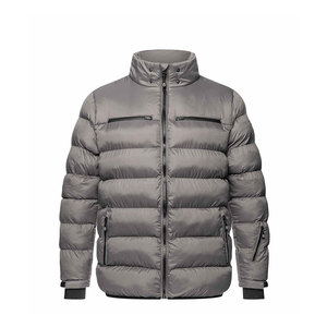 Custom Men's Winter Jacket with Breathable <b>Bubble</b> <b>Coats</b> Hooded Puffer Design for Outdoor Streetwear Front Logo Position - Product Image 5