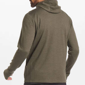 เสื้อฮู้ดสวมหัวสำหรับผู้ชายเสื้อมีฮู้ดแบบสวมหัวมีสีทึบสินค้ามาใหม่ชุดกีฬากลางแจ้งสำหรับขายเสื้อฮู้ดปักโลโก้สำหรับผู้ชาย - Product Image 6