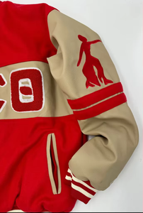 Chaqueta Universitaria Delta Sigma Theta OLE SKOOL, Fabricante de Chaquetas Universitarias Personalizadas de Alta Calidad - Product Image 3