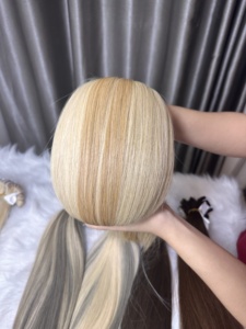 Wholesale Summer <b>Sale</b> Top Grade Remy Hair Extensions 100% Virgin Vietnamese Double Drawn Tape in <b>Piano</b> Color - Product Image 5