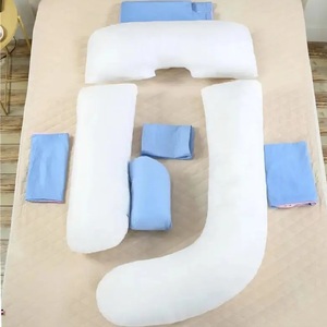 Aliviar la presión, textiles modernos de punto para el hogar, cuerpo completo, embarazo, almohada de maternidad en forma de U para mujeres embarazadas - Product Image 1