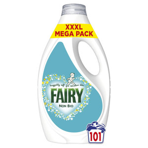 Detergente líquido para ropa Fairy Platinum Non Bio Extra Stain Removal, 46 lavados - Product Image 2